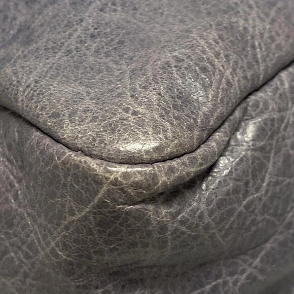 Auth BALENCIAGA The Giant Town 285434 Blue Leather - Handbag - Picture 4 of 15